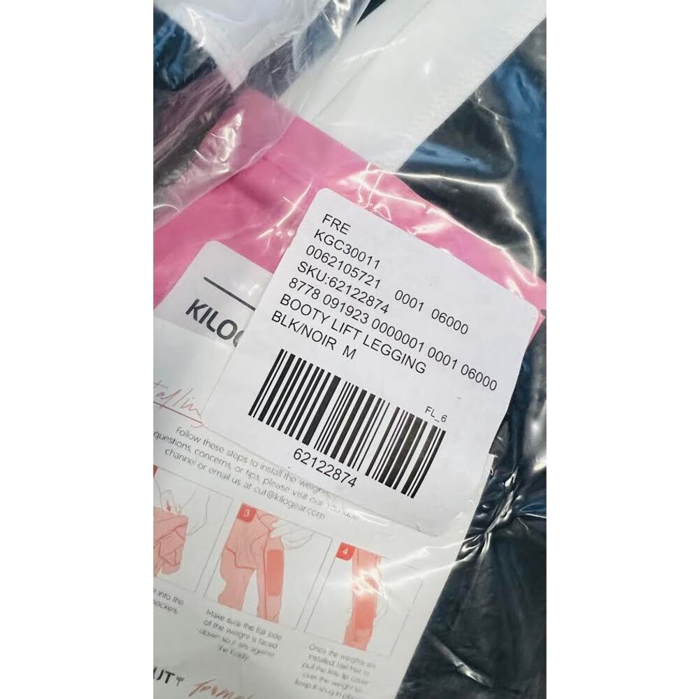 NWT! Free‎ People Kilogear Cut Booty Lift Weighted Leggings M - Picture 10 of 10